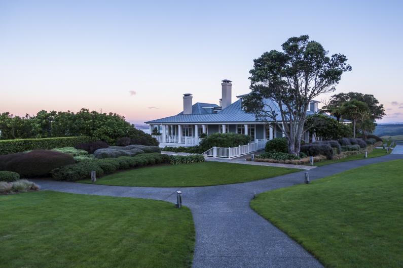 The Lodge at Kauri Cliffs Dusk