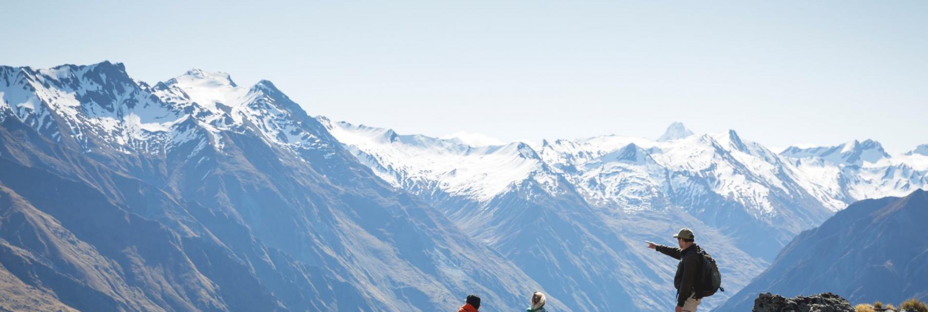 heli hiking minaret station