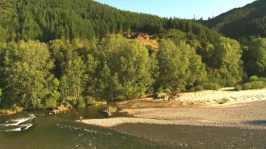 stonefly Lodge wide shot aerial colour 7